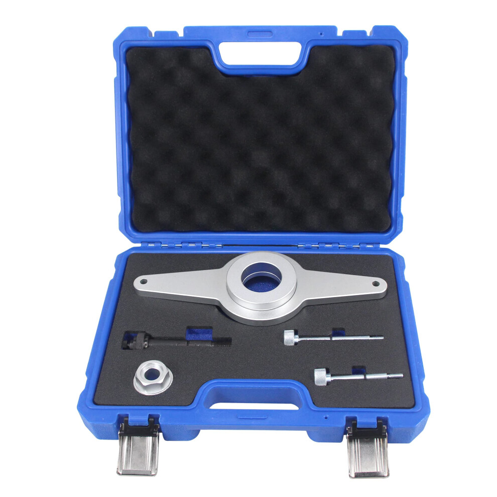 T10531 Vibration Damper Holding Tool Crankshaft Pulley Removal For Audi Vw Skoda 1.8 2.0 Tfsi Ea888 9053599088196