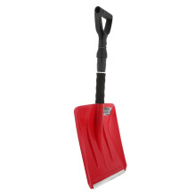 Folding Snow Shovel with Retractable Telescopic Handle for Car Emergencies and Winter Travel