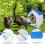 Plastic Chicken Nesting Box for Hens, Weatherproof Easy Clean Design, Wall Mounted for Coop 4