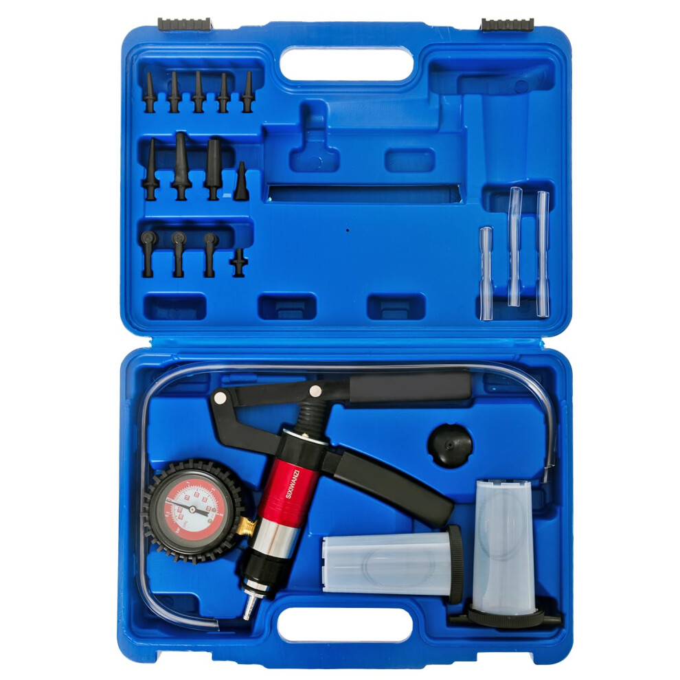 Brake Bleeder Kit With Handheld Vacuum Pump, Accurate Gauge For Car Truck Motorcycle Brake Bleeding 9455672762625