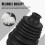 2PCS Universal Silicone CV Boot  Kit with Clamps, Waterproof Dustproof CV Joint Boot 2