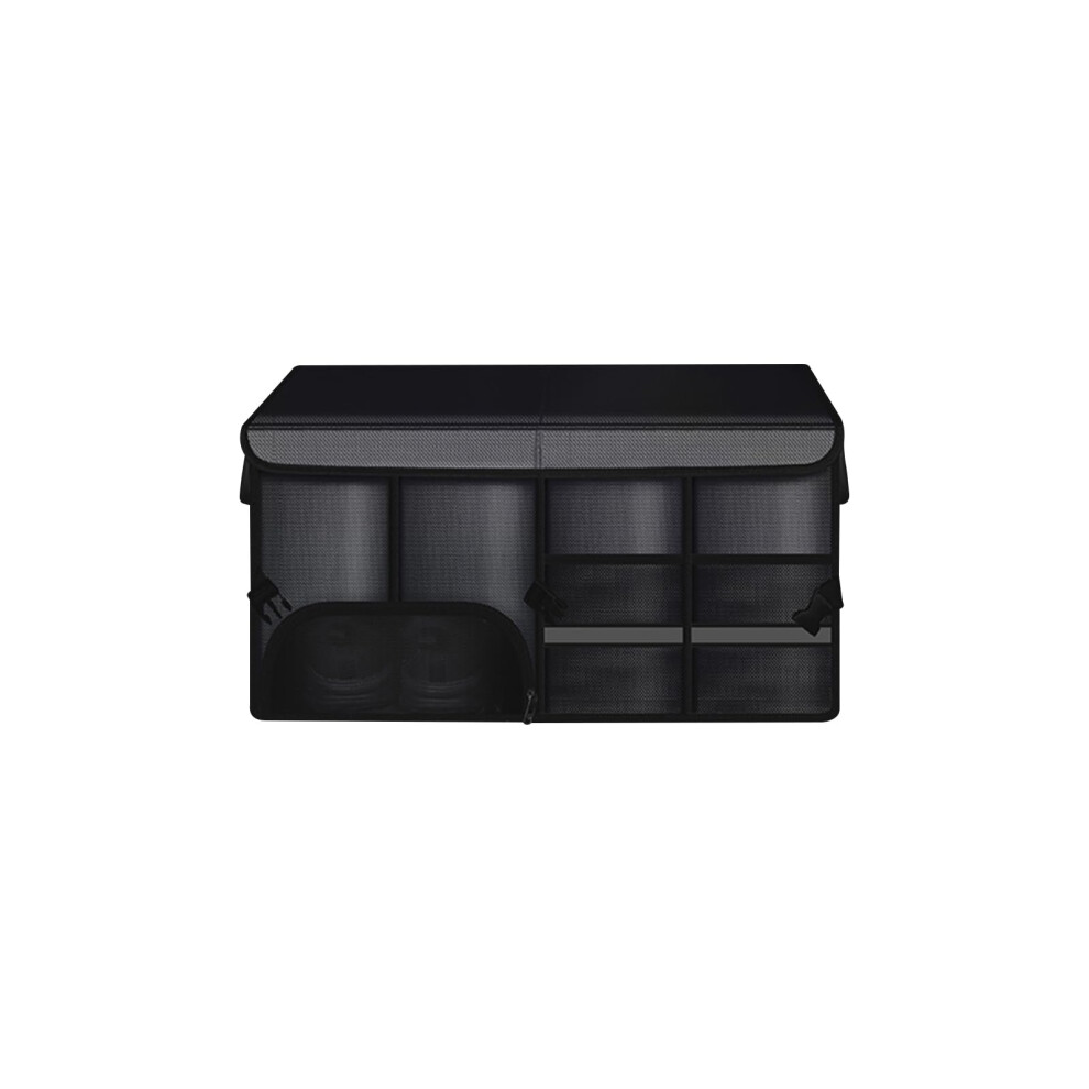 Car Trunk Organizer Large Capacity Waterproof Foldable Oxford Cloth For Suv Truck L Black 9053599089063