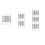 Small Flower Screen Tower Trellis Stand 63x46.5cm, 6 Pack 11