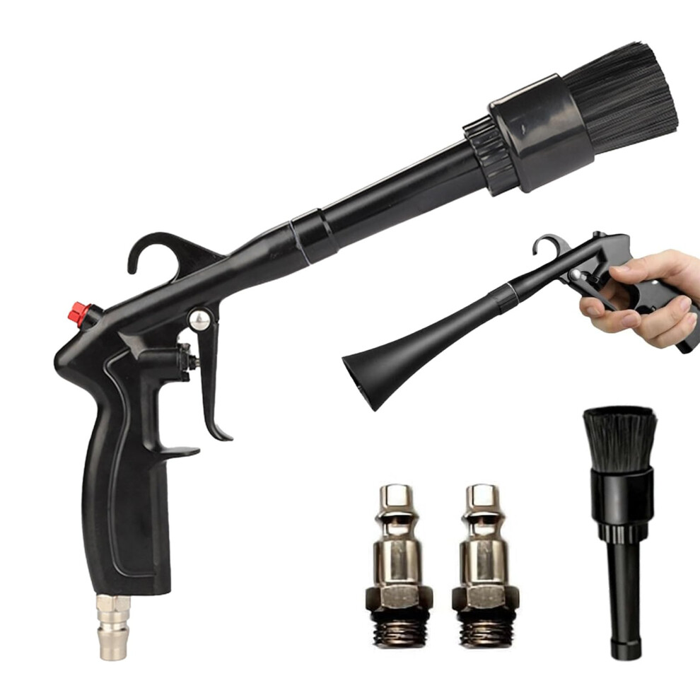 Car Detailing Gun With 360 Swivel And Ergonomic Grip, Pressure Interior And Exterior Cleaner 9053599089803