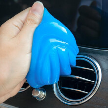 Car Cleaning Gel for Interior Detailing, Reusable Auto Detailing Putty for Deep Crevice and Keyboard Cleaning, Blue