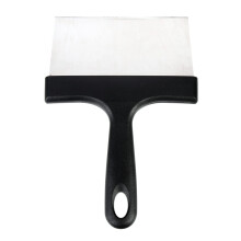 Stainless Steel Grill Scraper with Ergonomic NonSlip Handle for Barbecue Grates and Outdoor Cooking