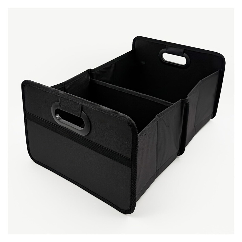 Large Capacity Foldable Car Trunk Organizer With Multiple Compartments And Lid For Suv Truck Van 9053599091271
