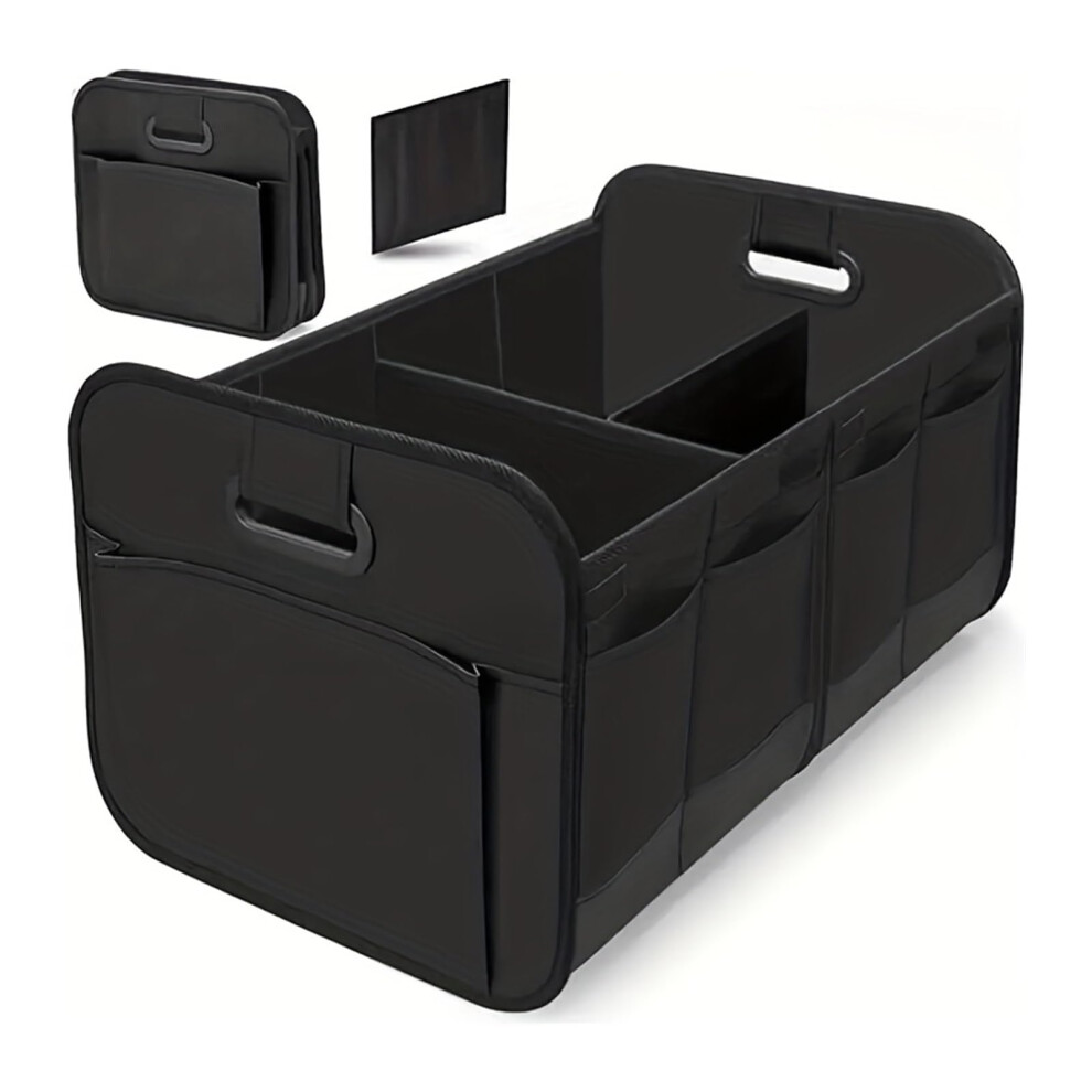 Foldable Car Trunk Organizer 600D Oxford Fabric Multicompartment Heavy Duty Suv Storage Bin 9455672765022