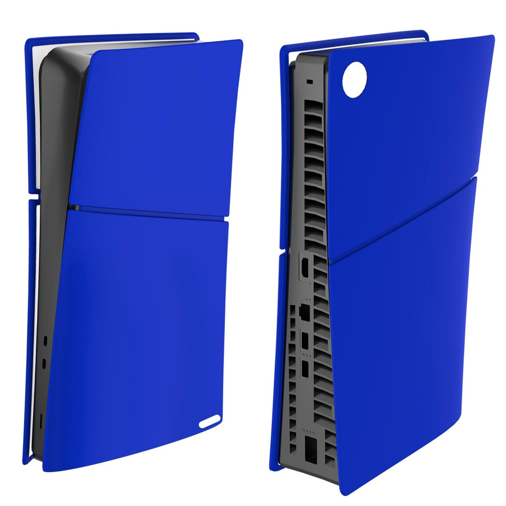 Silicone Cover With Antislip Grip, Dustproof And Scratch Protection Â For Ps5 Slim Digital Edition Blue 9070919918483