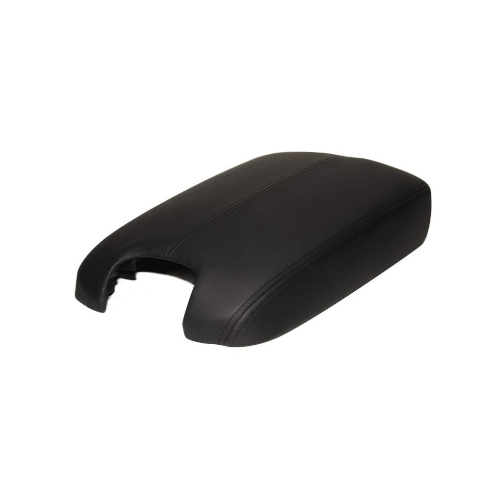 Center Console Armrest Cover 20082012 Synthetic Leather Direct Fit Replacement For Honda Accord Black 9053599091493