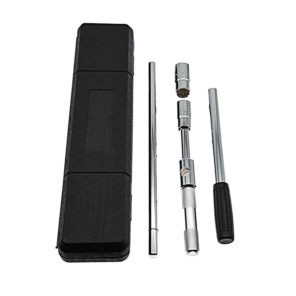 Heavy Duty Telescopic Lug Wrench With 4 Way Multisize Sockets 1723Mm And Protective Case 9053599091622