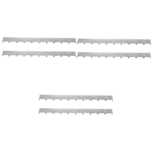 6pcs Galvanized Beehive Frame Spacer Strips Beekeeping Hive Tool for Secure Frame Spacing