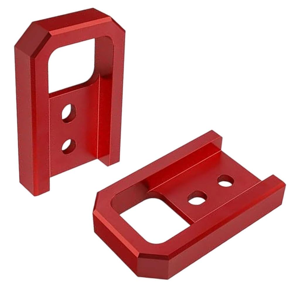 Front Bumper Tow Hook Aluminum Heavy Duty Off Road Recovery For Trucks And Suv Red 9053599092001