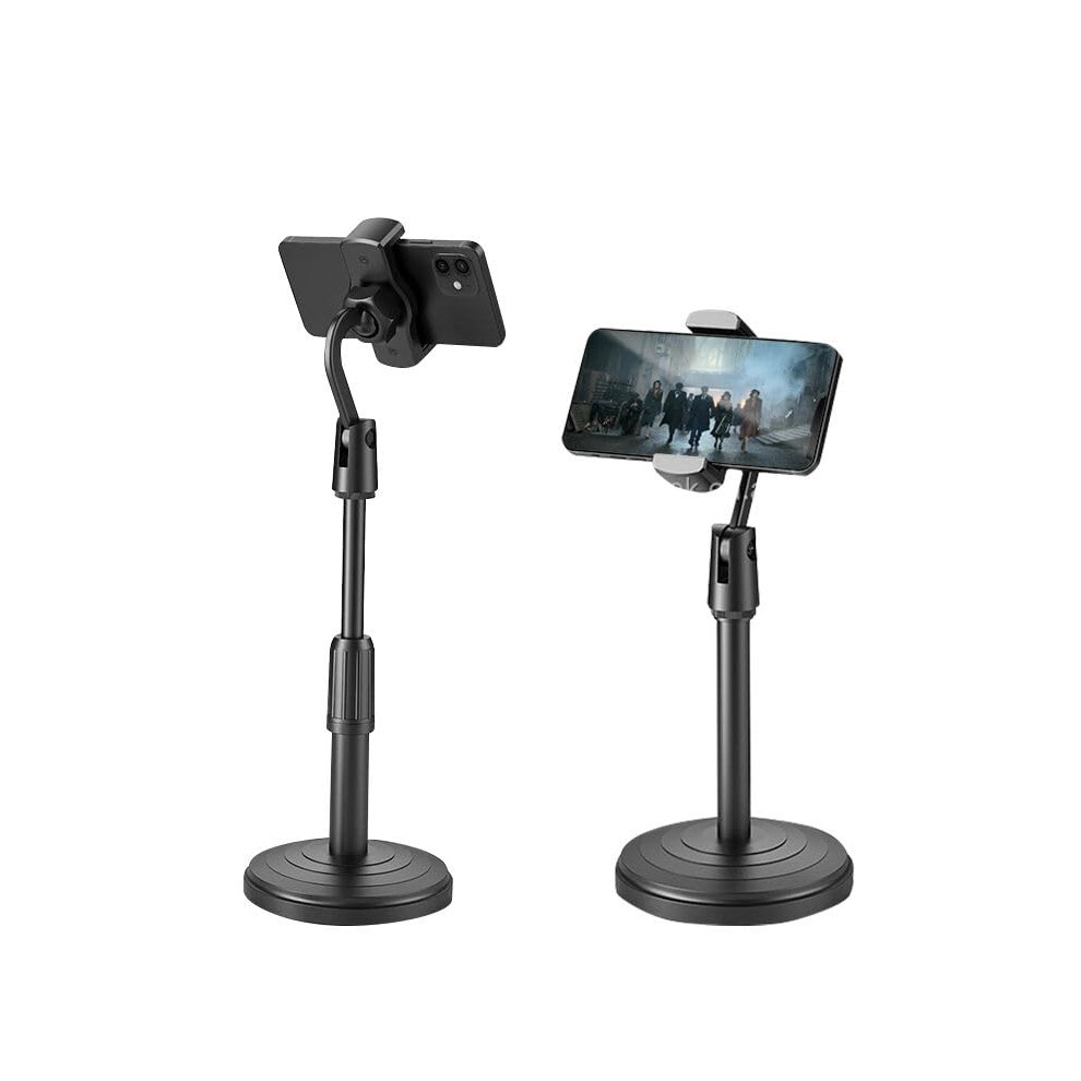 Adjustable Phone Stand For Desk With Adjustable Height Range And Stable Clamp For Video Recording 9070919918858