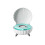 (White) Mini Portable Bluetooth Speaker,LED Seashell Small Bluetooth Speaker 1