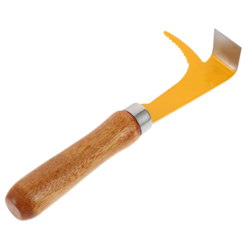 Beekeeping Hive Tool with Dual Function Design, Precise Scraping Edge and Safe Hive Maintenance