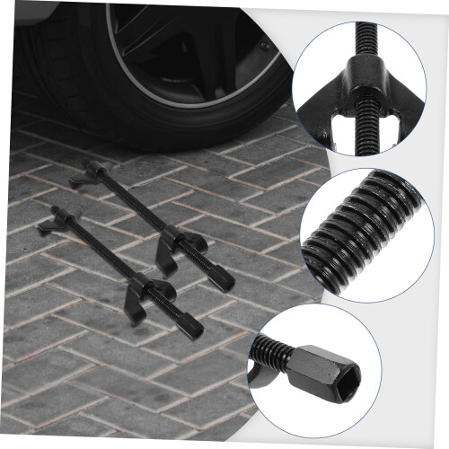 Heavy Duty Strut Spring Compressor Tool for Quick Coil Disassembly with Ergonomic Comfort Grip 1