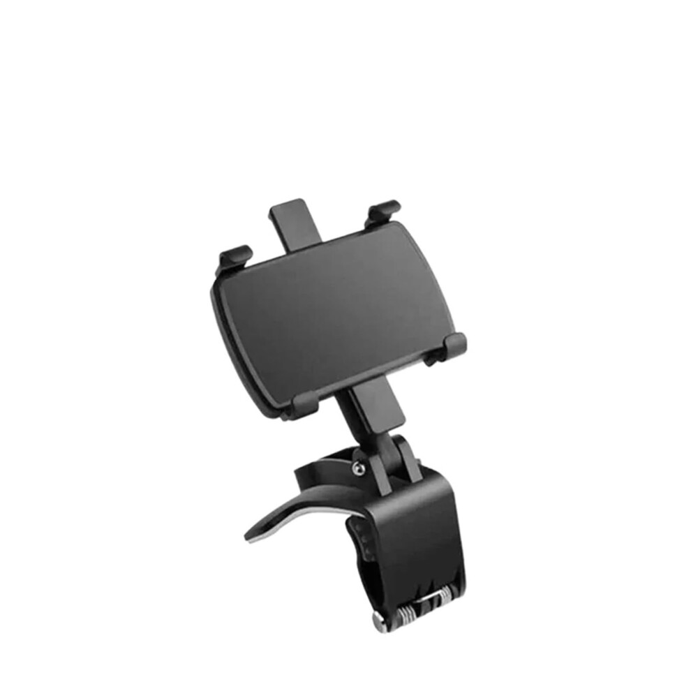 360 Rotating Car Phone Mount With Stable Clamp Grip For Dashboard Or Rearview Mirror 9053599092452