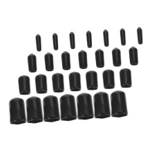 80pcs Rubber End Caps and Screw Thread Protectors for Automotive Industrial Furniture Use