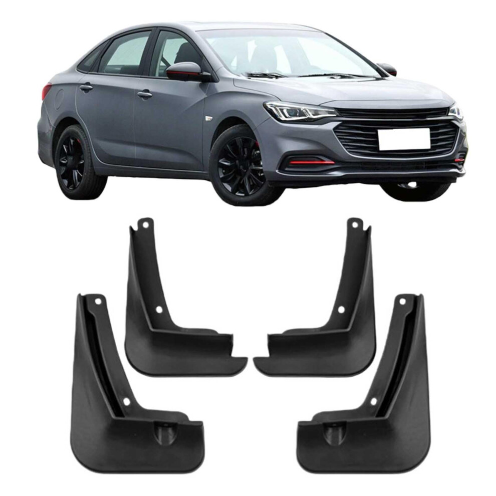 Car Mud Flaps Splash Guards For Chevrolet Cruze Monza 20192023, Allweather Nodrill Fender Kit 9070919919510