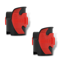 2 PCS Motorcycle Fork Seal Cleaner Tool, ABS Suspension Maintenance Accessory for OffRoad Bikes, Prevent Oil Leaks, Extend Shock Life, Red
