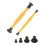 Valve Grinding Tool Kit with Multiple Suction Cups for Precise Engine Valve Seat Matching and 1