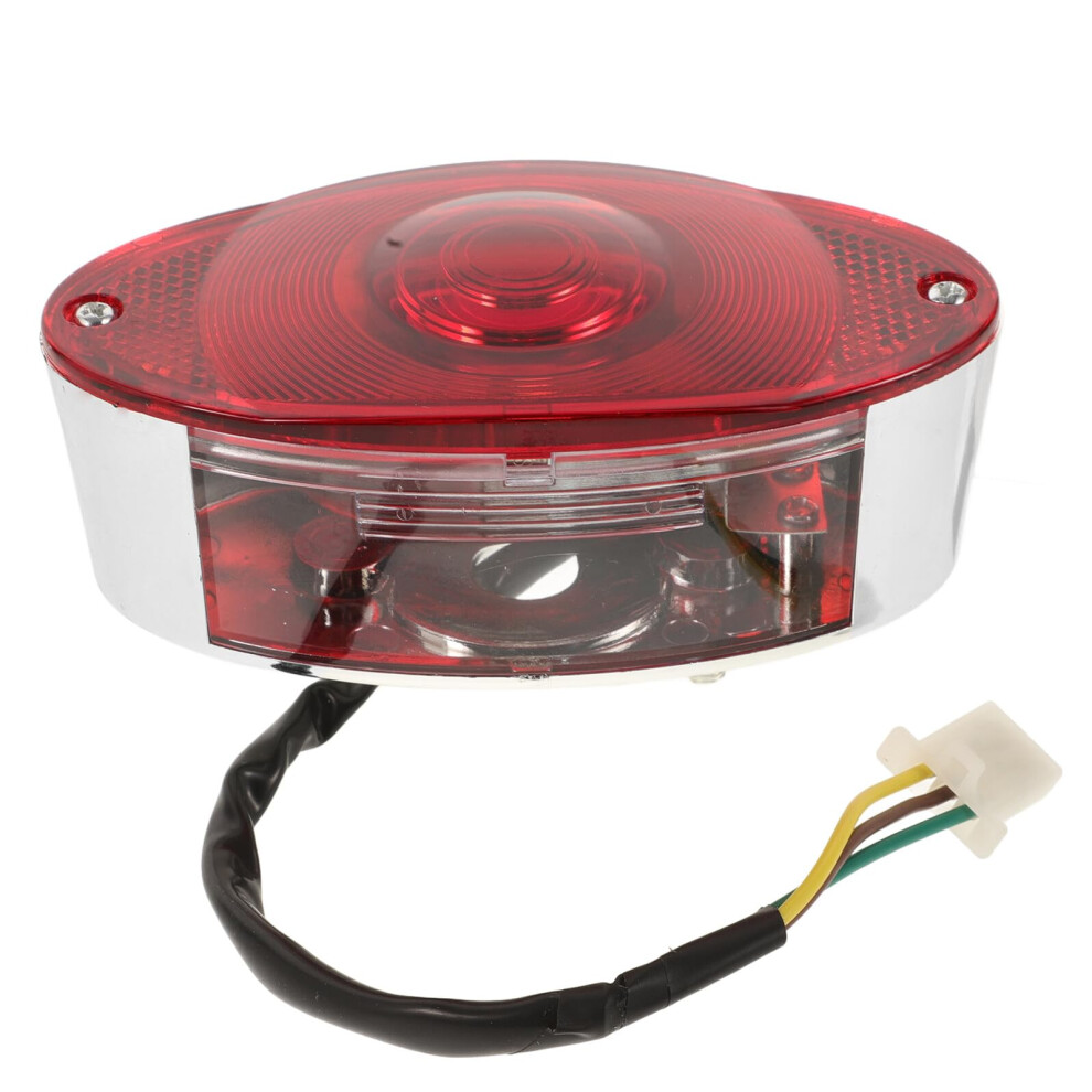 Motorcycle Led Tail With License Plate Bracket, Dual Brake Parking S, Brightness Light 9113335700772