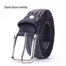 (Style 9) Button Buckle Flexible And Trendy Stylish Elastic Belt For Jeans Fashionable Trendy Belt Popular Knitted Belt Knitted Belt