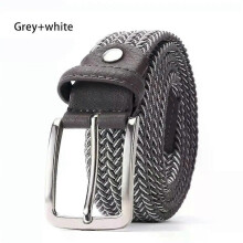 (Style 2) Button Buckle Flexible And Trendy Stylish Elastic Belt For Jeans Fashionable Trendy Belt Popular Knitted Belt Knitted Belt