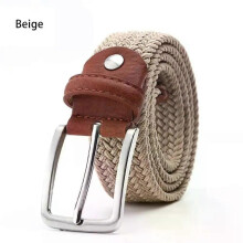 (Style Jj) Button Buckle Flexible And Trendy Stylish Elastic Belt For Jeans Fashionable Trendy Belt Popular Knitted Belt Knitted Belt