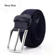 (Style Ff) Button Buckle Flexible And Trendy Stylish Elastic Belt For Jeans Fashionable Trendy Belt Popular Knitted Belt Knitted Belt