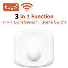 (WiFi version) Tuya Human Motion Detector Zigbee Wifi Light Sensor Smart Home Devices Linked Scene Switch Function Home Body PIR Motion Sensor