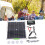 200W 12V Monocrystalline Solar Panel Kit with Controller for Car RV Boat Battery Charging 3