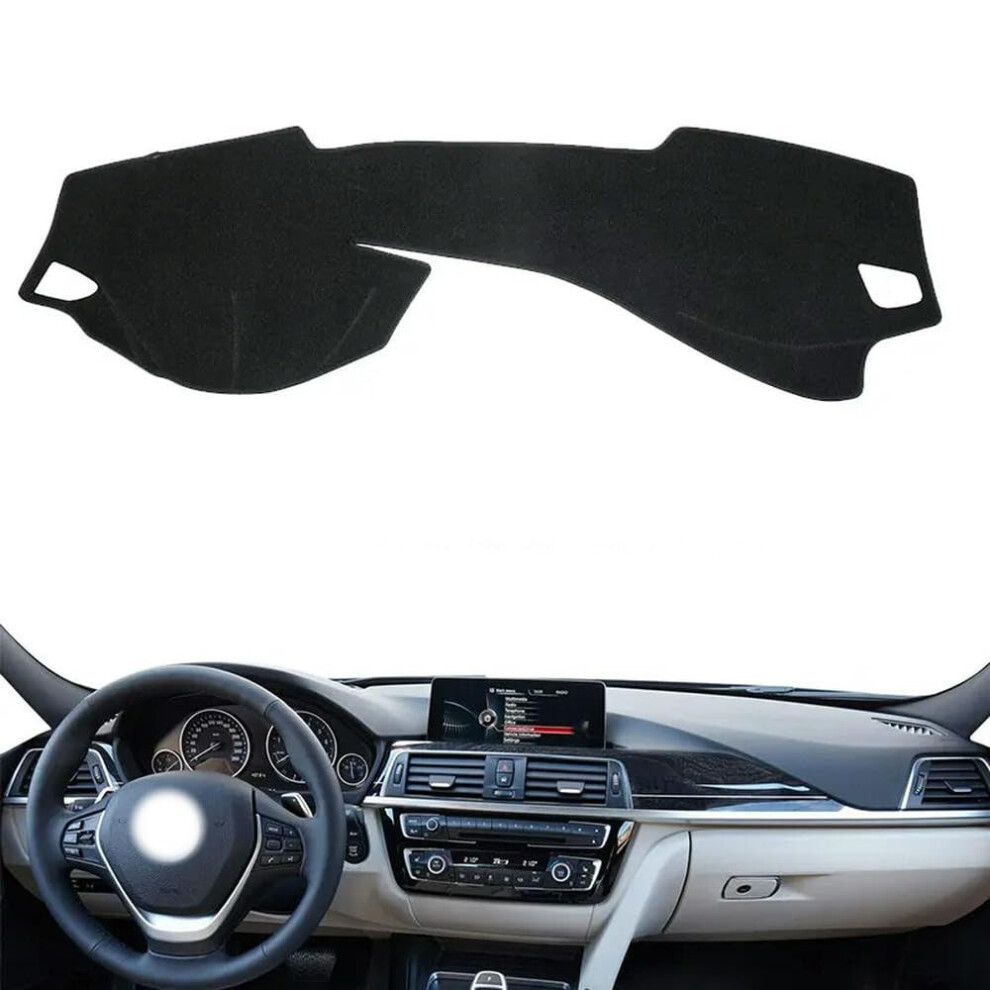 Car Dashboard Cover Antiuv Dash Mat For Bmw 3 Series F30 20122018 Lhd Edge Polyester Black 9070919920035