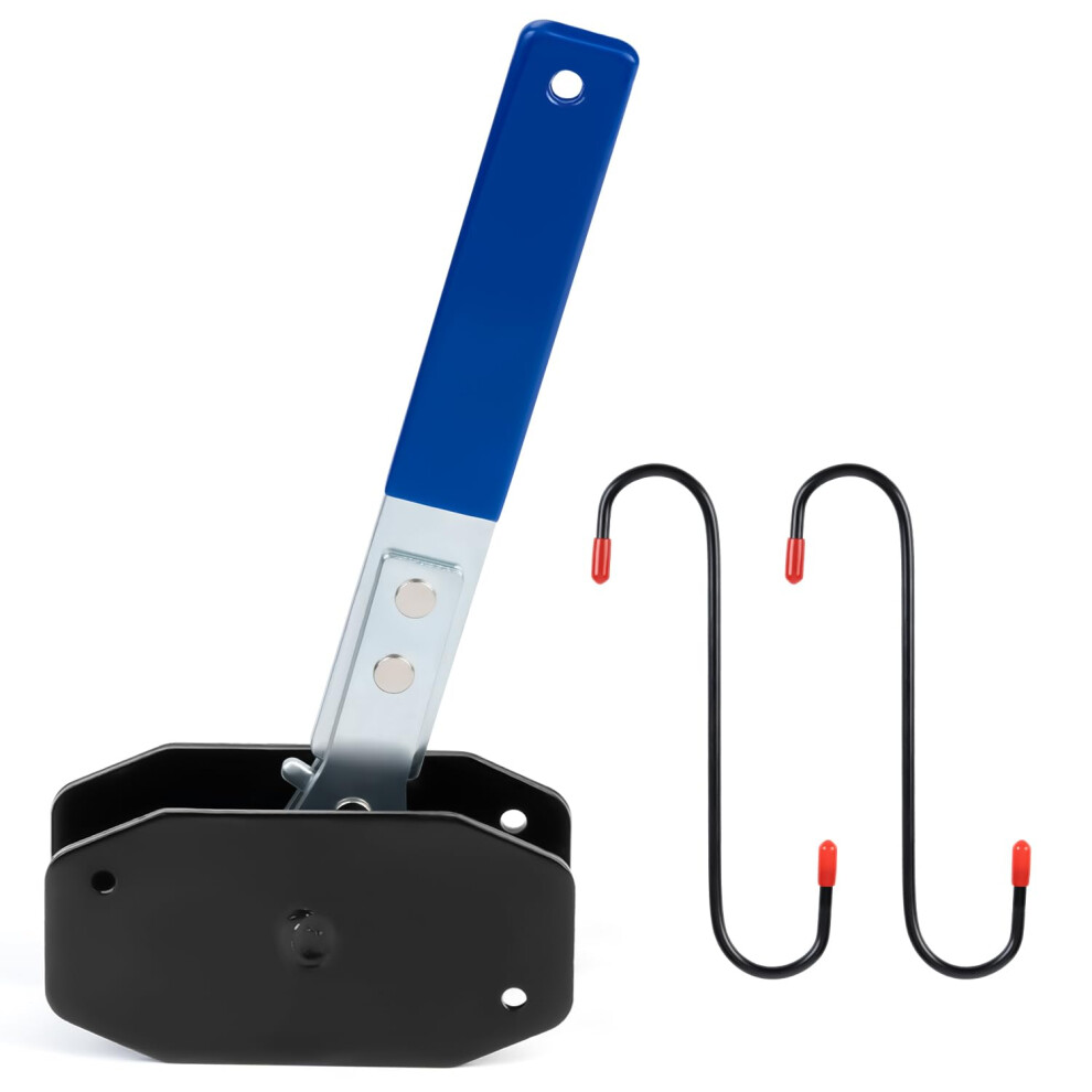 Brake Caliper Tool Kit With 360 Ratchet Compression And Hooks For Single Dual Quad Disc Pistons (Blue) Blue 9053599093985