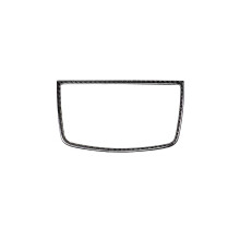 Carbon Fiber Dashboard Speaker Cover Scratch Protection Luxury Trim for BMW X5 X6 E70 E71 20082013