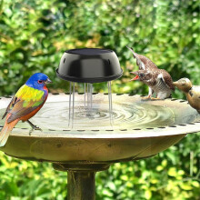 Solar Water Wiggler for Bird Bath, Solar Powered Agitator with Gentle Circulation, No Battery Required