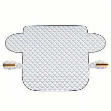 Windshield Snow Cover with Mirror Covers, Winter Ice Protector for Maserati, Windproof Frost Shield