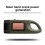 (Matte Black) LED Torch Solar Power Hand Crank Flashlight Wind Up Super Bright Camping Light 4