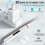 (Blue basic style) Powerful Ultrasonic Plaque Remover for Teeth with 5 Modes - Dental Tooth Cleaner 4