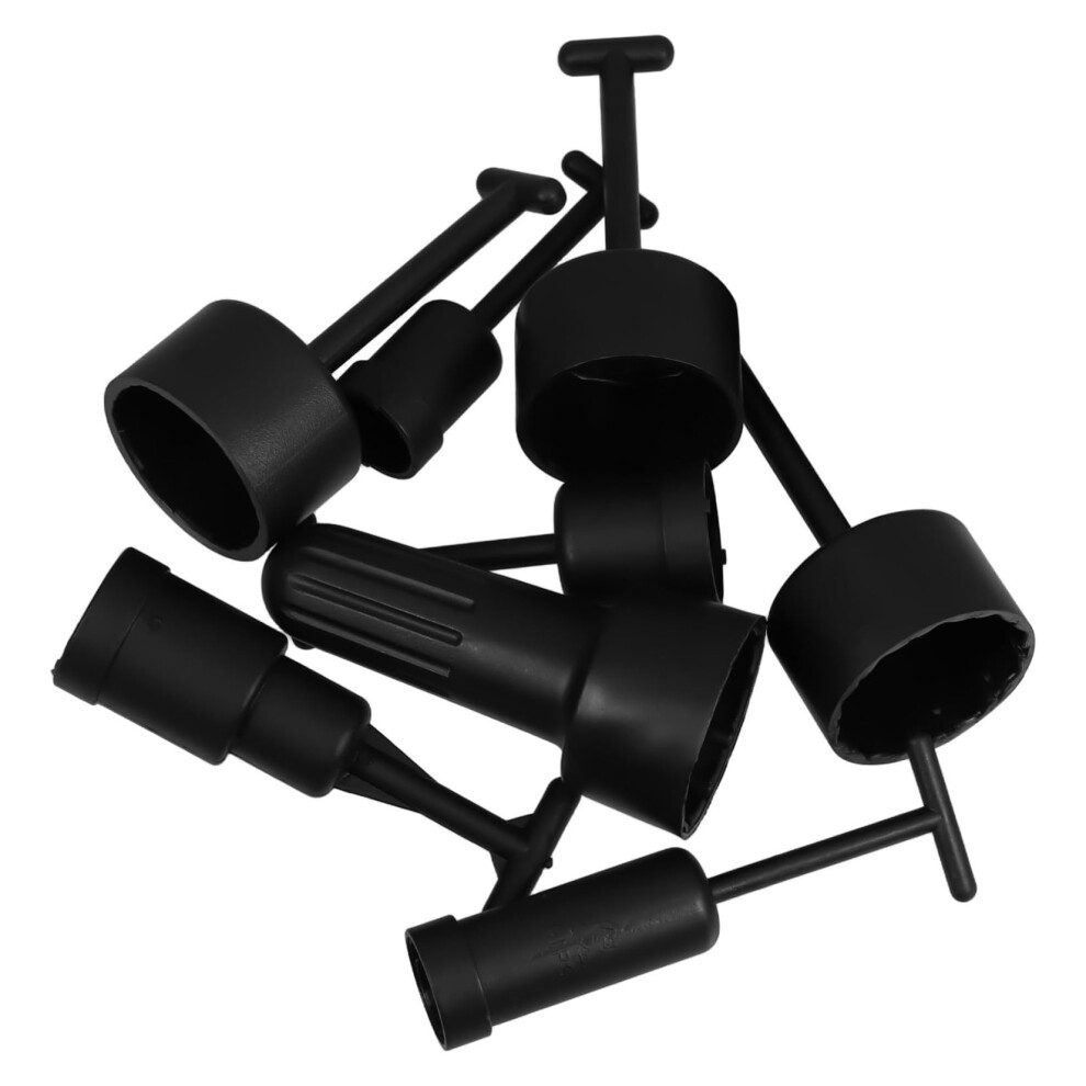Lamp Socket Wrench Set For Easy Lamp Shade Ring Removal, Durable Metal, Multiple Sizes, 8Pcs 9455672768788