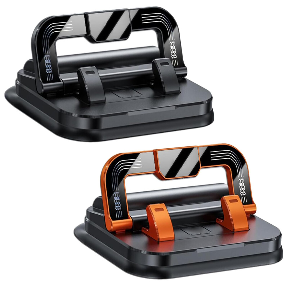 2Pcs 360 Rotating Car Phone Mount With Strong Suction Cup Dashboard Holder And Universal Grip 9455672768962