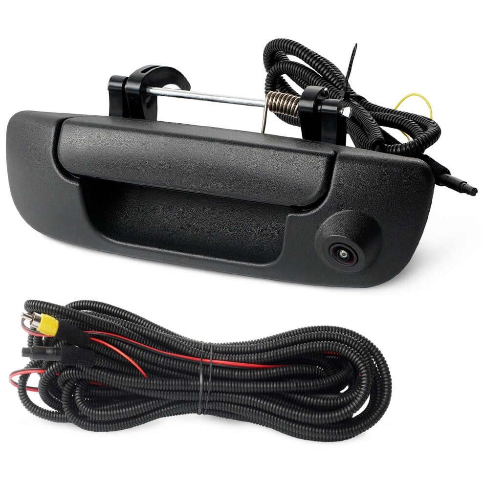 Tailgate Handle Backup Camera For Dodge Ram 1500 2500 3500 20022009, Hd Night Vision, Ip68 Waterproof 9053599096054