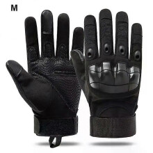 (A01 M) Skull Riding Gloves Bicycle Motorcycle Riding Outdoor Autumn Winter Cold Neutral Non-slip Warm Full Finger Glove