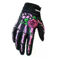 (09 S) Skull Riding Gloves Bicycle Motorcycle Riding Outdoor Autumn Winter Cold Neutral Non-slip Warm Full Finger Glove