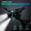 Bicycle Flashlight Adjustable Beam Easy To Install Versatile Usb Rechargeable Super Bright High Brightness Flashlight Portable 2