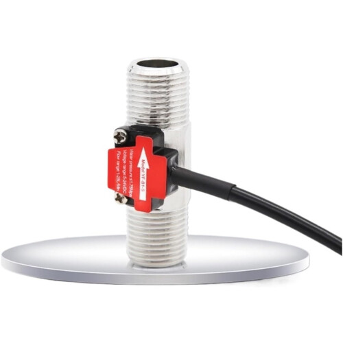 Digital Water Flow Meter with 360 Rotating Display and Automatic Switching  Accuracy Counter 1