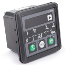 ATS220 Automatic Transfer Switch Controller with LCD Display, Dual Power Supply, RealTime Monitoring and Fault Protection