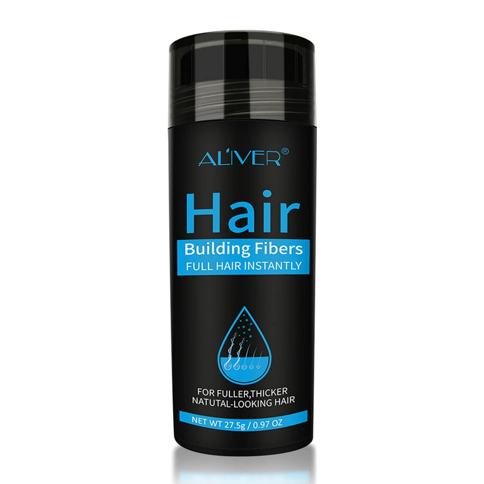 Hair Building Fibers Medium Brown 27.5g Hair Loss Concealer for Thinning Hair Instant Thicker Look