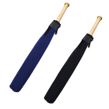 2 Pcs Baseball Bat Sleeve Neoprene Softball Bat Protector Scratch Resistant Water Resistant Bat Warmer Cover for Composite Bats Black and Navy